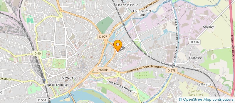 localisation de l'entreprise SCI MANEA à NEVERS