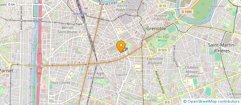 localisation de l'entreprise SCI MANEKI-NEKO  GRENOBLE