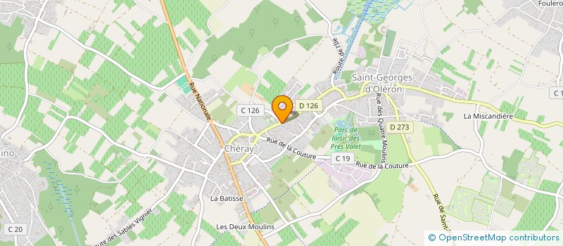 localisation de l'entreprise SCI MANELOU  SAINT-GEORGES-D'OLERON