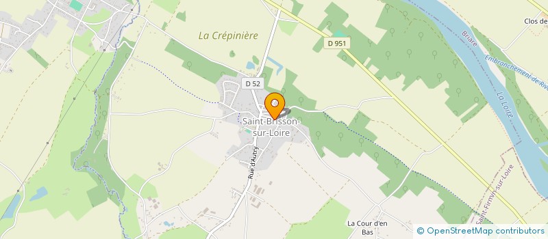 localisation de l'entreprise SCI MANEM à SAINT-BRISSON-SUR-LOIRE