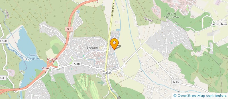 localisation de l'entreprise SCI MANEMA  CABRIES