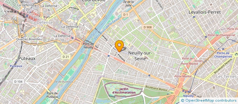 localisation de l'entreprise SCI MANENTI à NEUILLY-SUR-SEINE