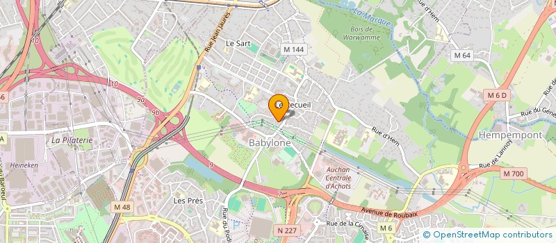 localisation de l'entreprise SCI MANES à VILLENEUVE-D'ASCQ