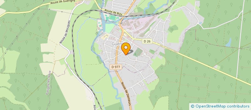 localisation de l'entreprise SCI MANET à GUERIGNY