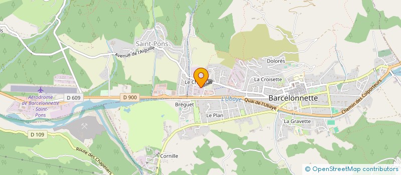 localisation de l'entreprise SCI MANET  UVERNET-FOURS