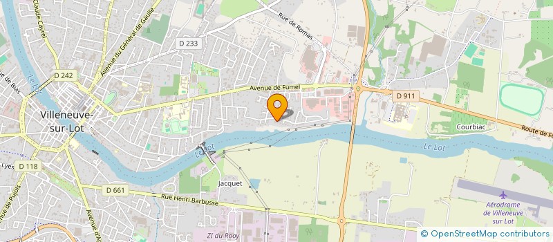 localisation de l'entreprise SCI MANETTE  VILLENEUVE-SUR-LOT