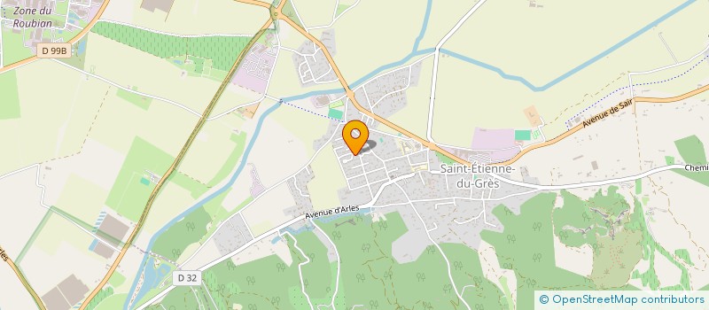 localisation de l'entreprise SCI MANFRINI PHILIPPE  SAINT-ETIENNE-DU-GRES