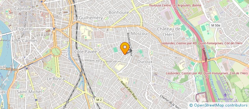localisation de l'entreprise SCI MANGA à TOULOUSE