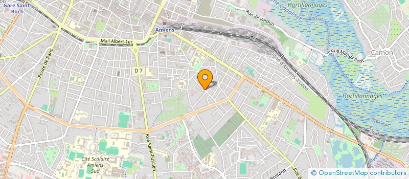 localisation de l'entreprise SCI MANGAUX à AMIENS