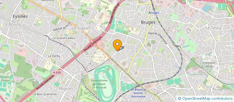 localisation de l'entreprise SCI MANGE  BRUGES