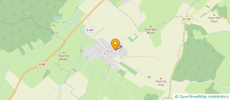 localisation de l'entreprise SCI MANGEOLLE ANDRE  BULT