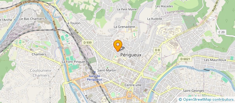 localisation de l'entreprise SCI MANGI à PERIGUEUX