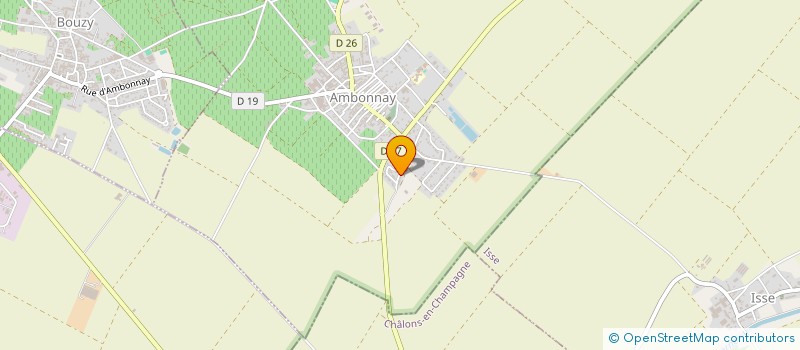 localisation de l'entreprise SCI MANGIN  JUVIGNY