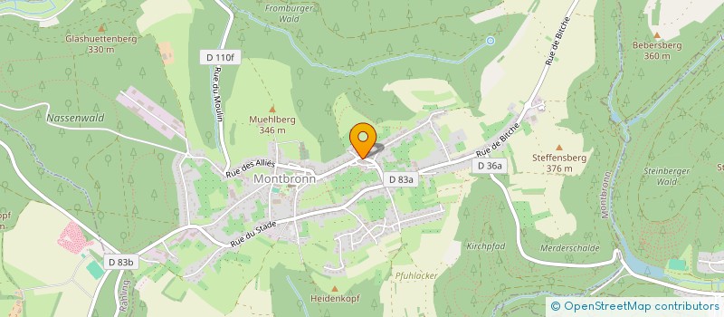 localisation de l'entreprise SCI MANHATTAN  MONTBRONN