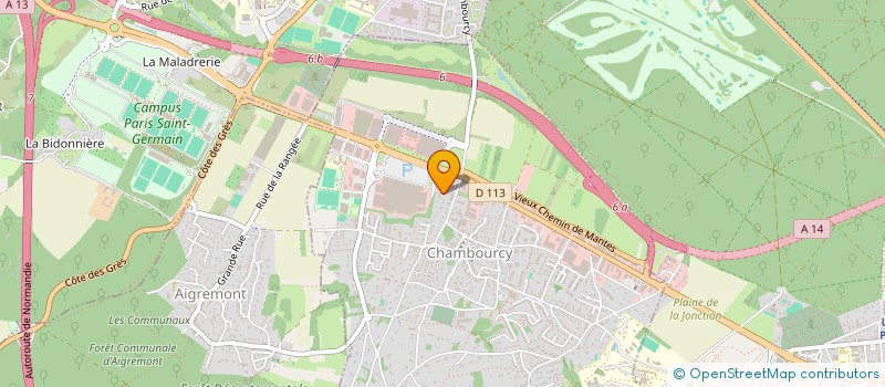 localisation de l'entreprise SCI MANHATTAN S GOOD TIME  CHAMBOURCY