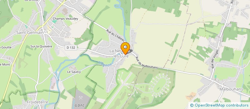 localisation de l'entreprise SCI MANI  LA NEUVELLE-LES-LURE