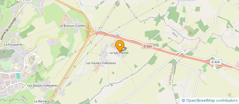 localisation de l'entreprise SCI MANI à FLERS