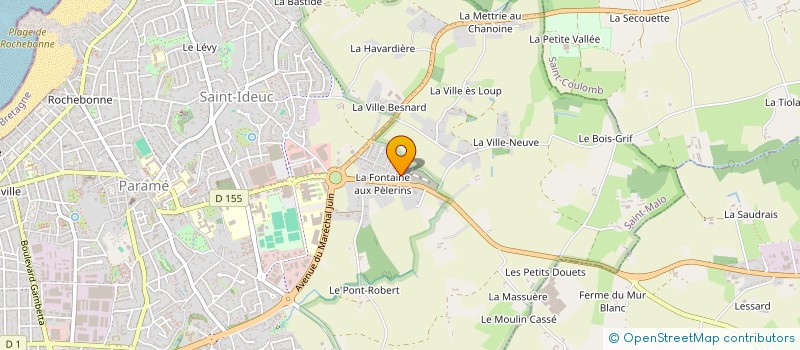 localisation de l'entreprise SCI MANI  SAINT-MALO