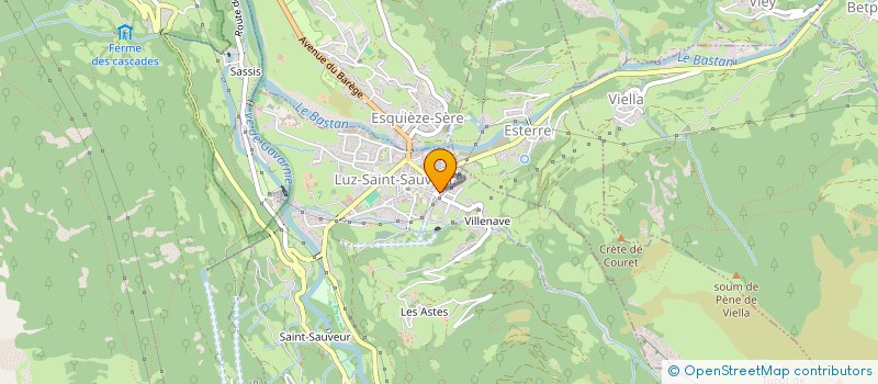 localisation de l'entreprise SCI MANIAC  LUZ-SAINT-SAUVEUR