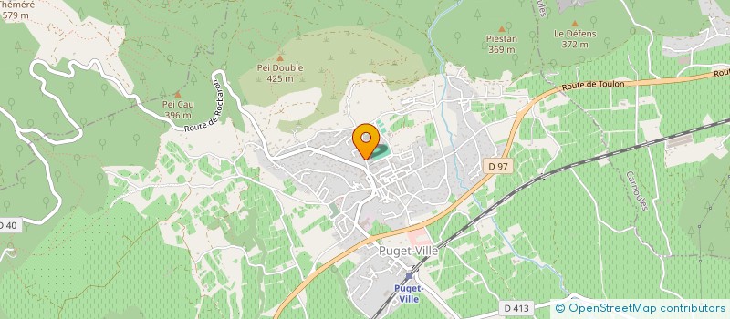 localisation de l'entreprise SCI MANICO  PUGET-VILLE