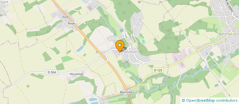 localisation de l'entreprise SCI MANIERE  PONCHON