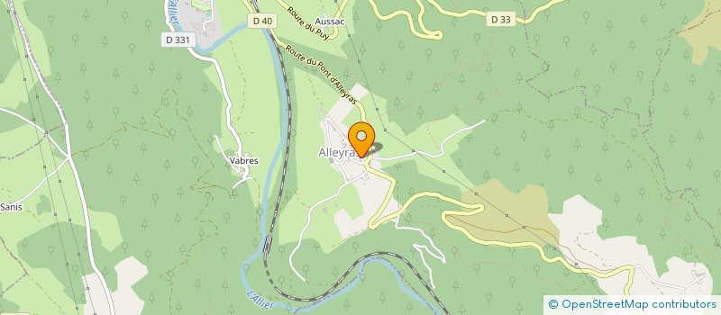 localisation de l'entreprise SCI MANIERE  MONISTROL-D ALLIER