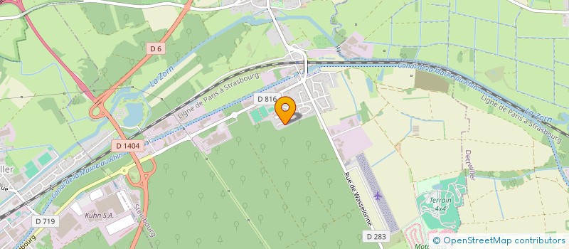 localisation de l'entreprise SCI MANIERRE  STEINBOURG