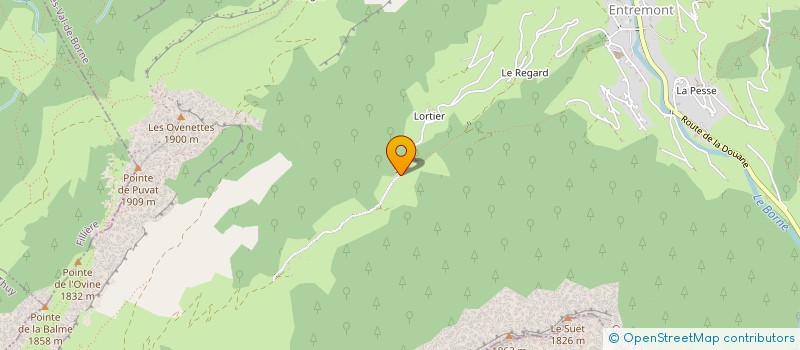 localisation de l'entreprise SCI MANIEZ MEUNIER  GLIERES-VAL-DE-BORNE