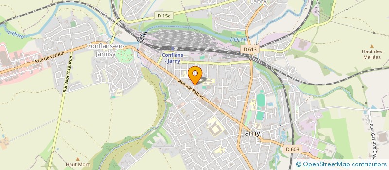 localisation de l'entreprise SCI MANIFICO  JARNY