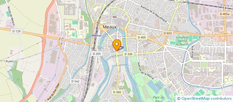 localisation de l'entreprise SCI MANIFRAL à MEAUX