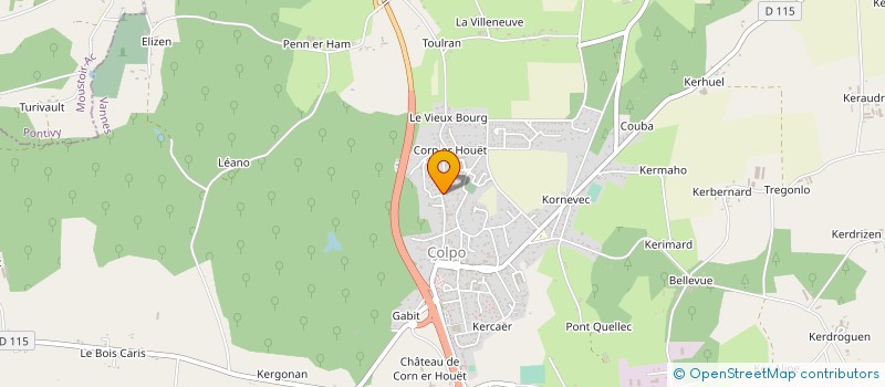 localisation de l'entreprise SCI MANIFREAL  COLPO