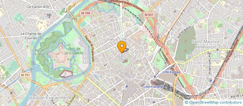 localisation de l'entreprise SCI MANIGLIER IMMOBILIER à LILLE