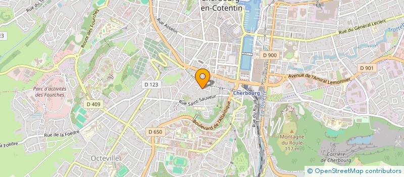 localisation de l'entreprise SCI MANIHI à CHERBOURG-EN-COTENTIN