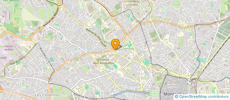 localisation de l'entreprise SCI MANIKE à MONTPELLIER