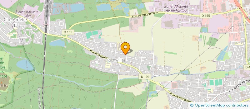 localisation de l'entreprise SCI MANILO  RICHWILLER