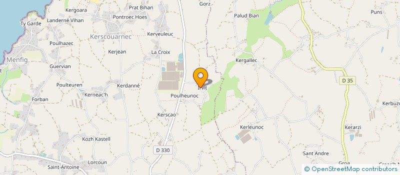 localisation de l'entreprise SCI MANILO  PLOUESCAT