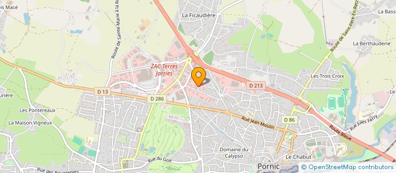 localisation de l'entreprise SCI MANILOURA  PORNIC