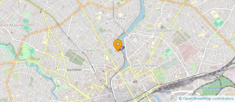 localisation de l'entreprise SCI MANILVA 92  NANTES