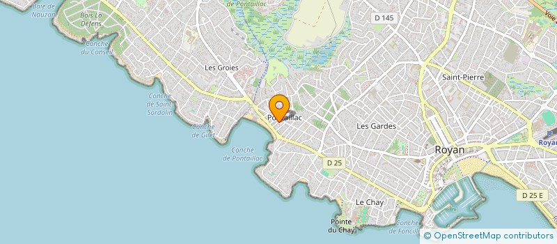 localisation de l'entreprise SCI MANIMA  ROYAN