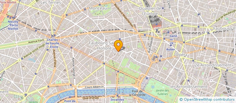 localisation de l'entreprise SCI MANIN 61  PARIS