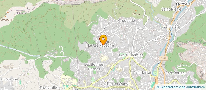 localisation de l'entreprise SCI MANIQUELA  TOULON