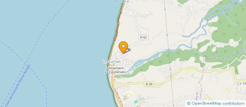 localisation de l'entreprise SCI MANIREVE  LE CARBET