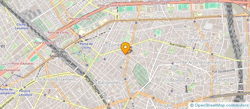 localisation de l'entreprise SCI MANIS  PARIS