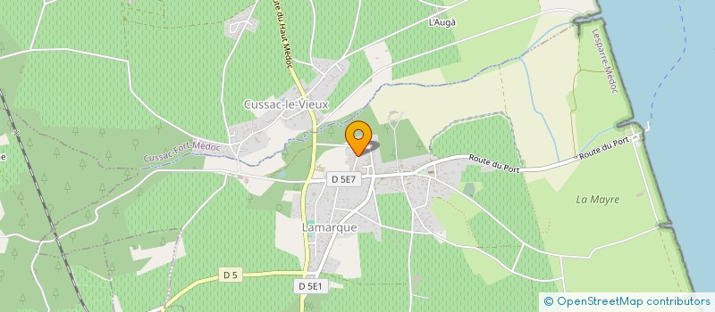 localisation de l'entreprise SCI MANIS  LAMARQUE