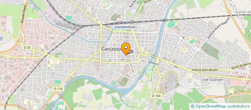 localisation de l'entreprise SCI MANISO à CARCASSONNE