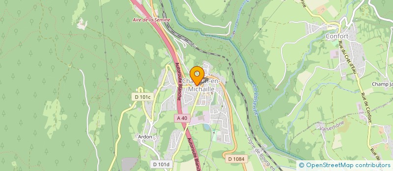 localisation de l'entreprise SCI MANLOC à VALSERHONE