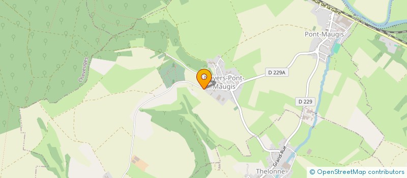 localisation de l'entreprise SCI MANLOR  NOYERS-PONT-MAUGIS