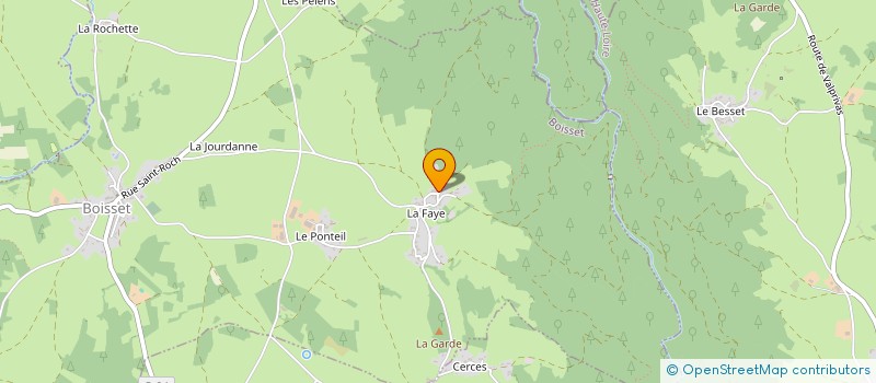 localisation de l'entreprise SCI MANNALGIZ  BOISSET