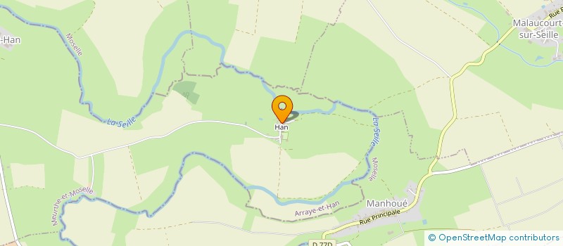 localisation de l'entreprise SCI MANNE  ARRAYE-ET-HAN