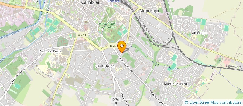 localisation de l'entreprise SCI MANNECHEZ FALCONE  CAMBRAI